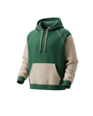 Two-Tone Hoodie – Stylish Dual Color